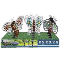 Boston Harbor 26528 Solar Stick Light, Ni-Mh Battery, AAA Battery, 20-Lamp, LED Lamp, Metal/Plastic Fixture