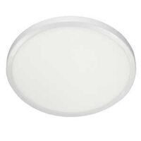 Boston Harbor O-FP-13R Panel Light, 120 V, 20 W, LED Lamp, 1800, 2700K, 3000K, 3500K, 4000K, 5000K Color Temp