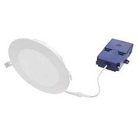 Sylvania ULTRA LED 40055 Plafonnier intensif encastré, 120/277 V, ampoule DEL, plastique, blanc