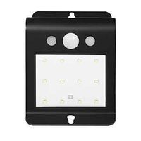 globe 17000210 Security Light, LED Lamp, Daylight, 250 Lumens, 4000 K Color Temp, Black Fixture