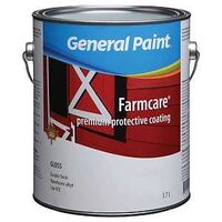 General Paint 47-041-16 General Purpose Farm Paint, Gloss, White, 1 gal, 300 to 400 sq-ft Coverage Area