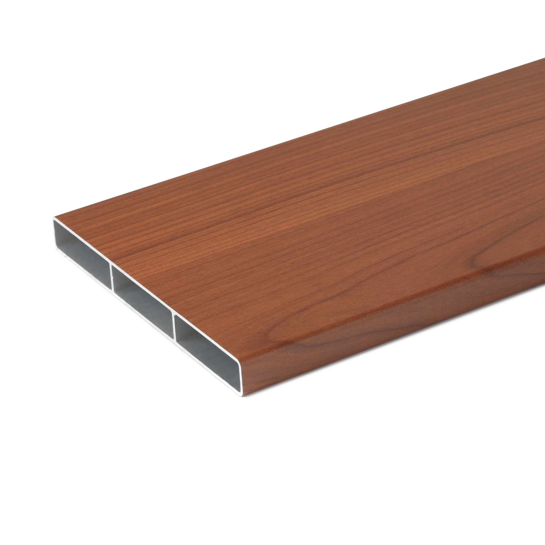 VISTA 6 ft Woodgrain Aluminum Slat Pack (22 pcs) - Weathered Greytone