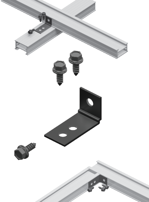 A301 QWICKBUILD 90° BRACKET & JOIST ANCHOR - FOR A110 10X