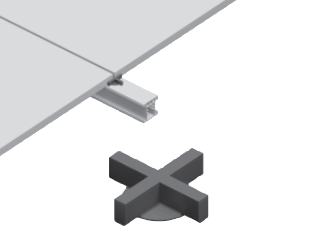 A710 QWICKBUILD TILE SPACER CROSS 25X
