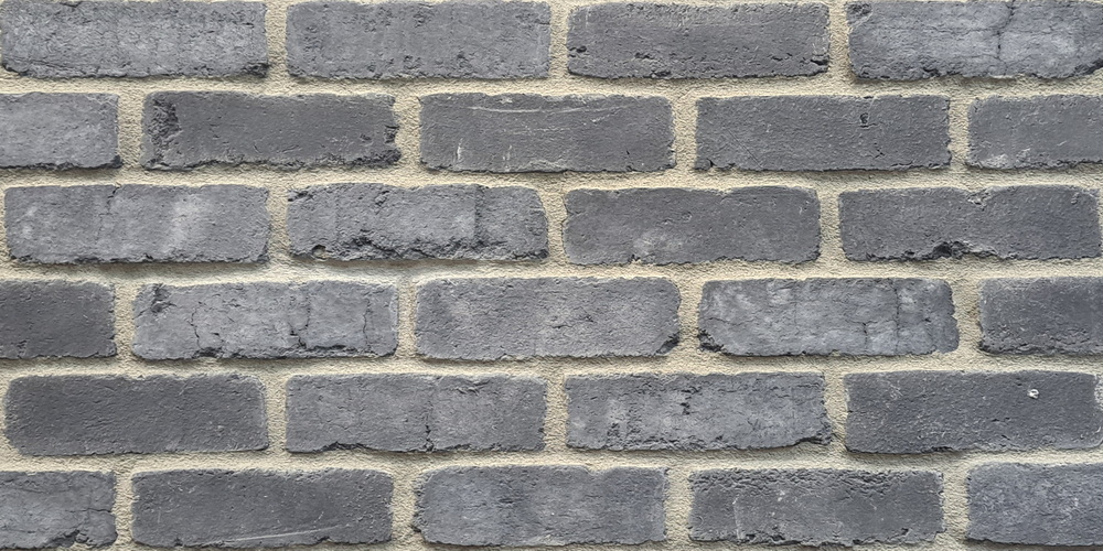 Antique Brick: Foxcreek 105: Concrete Brick Flat - 12 sqft/box