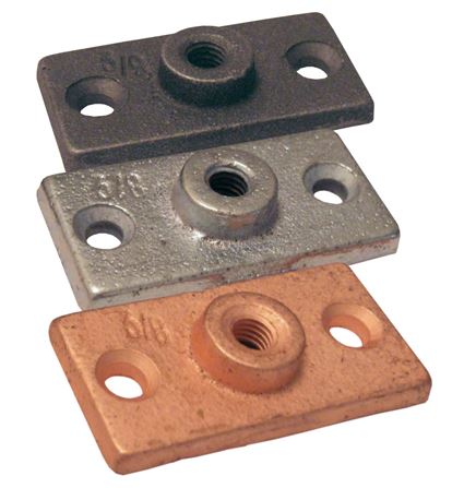 FNW FNW7502ZC Figure 7502 3/8 in. UNC Zinc-Plated Ceiling Flange