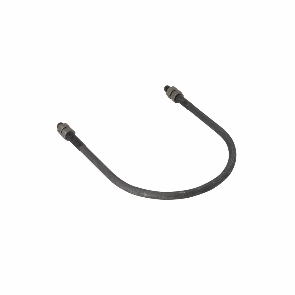 FNW FNW7610P0600 Figure 7610 6 in. Plain Standard Carbon Steel U-Bolt with Double Hex Nut
