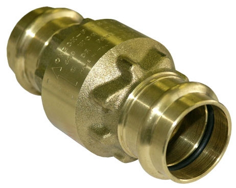 FNW FNWX431H Figure X431 Lead Free 1-1/4 in. Press 200# 2-Piece Brass Check Valve