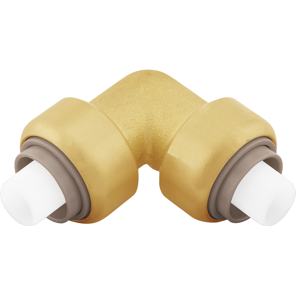 Jones Stephens C77425LFC PlumBite 1/2 in. Push On 90 Degree Elbow, Bag of 1