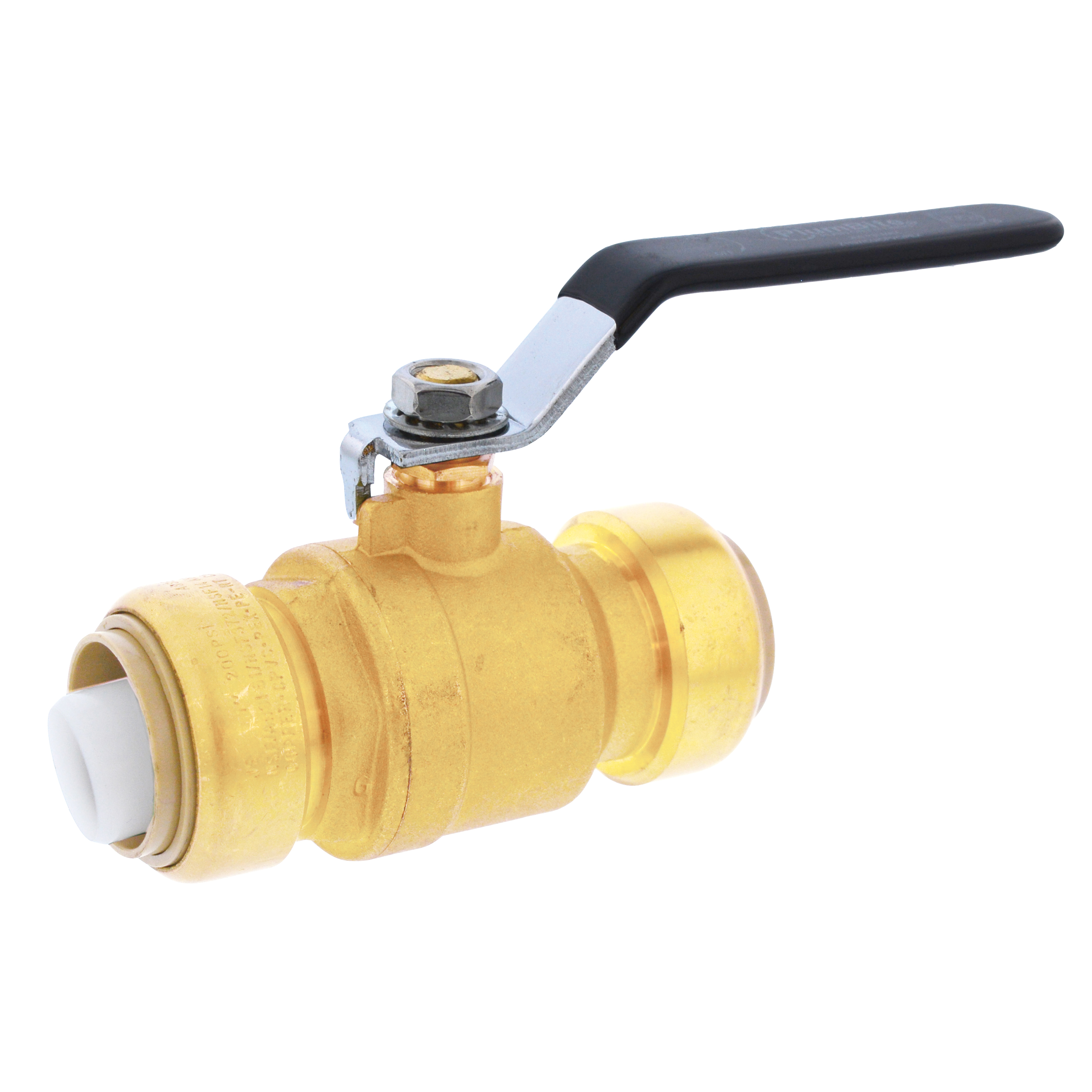Jones Stephens C77460LFC PlumBite 1/2 in. Push On Ball Valve, Bag of 1