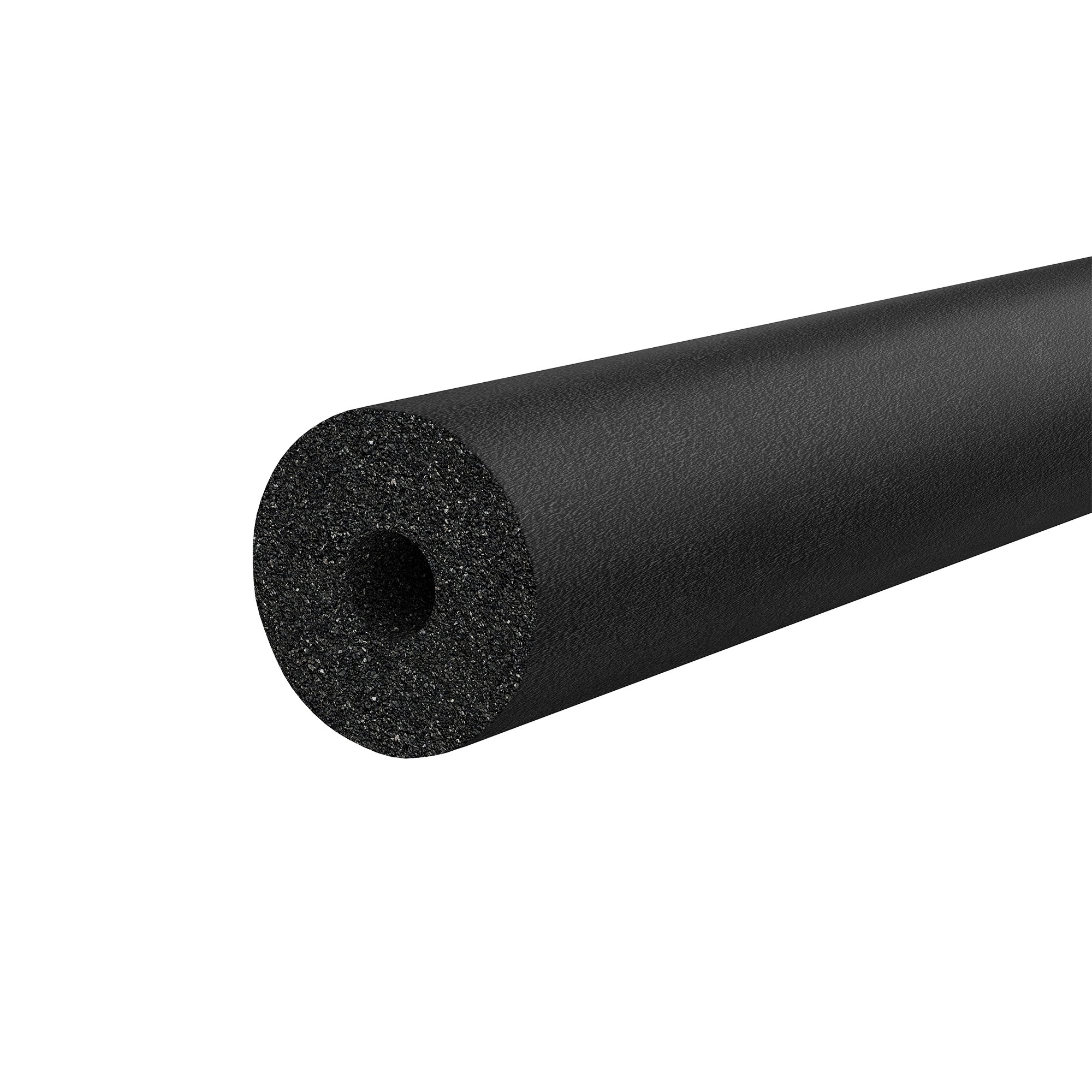 Jones Stephens JI60025 1/4 in. x 6 ft. Seamless Rubber Pipe Insulation, 3/8 in. Thickness