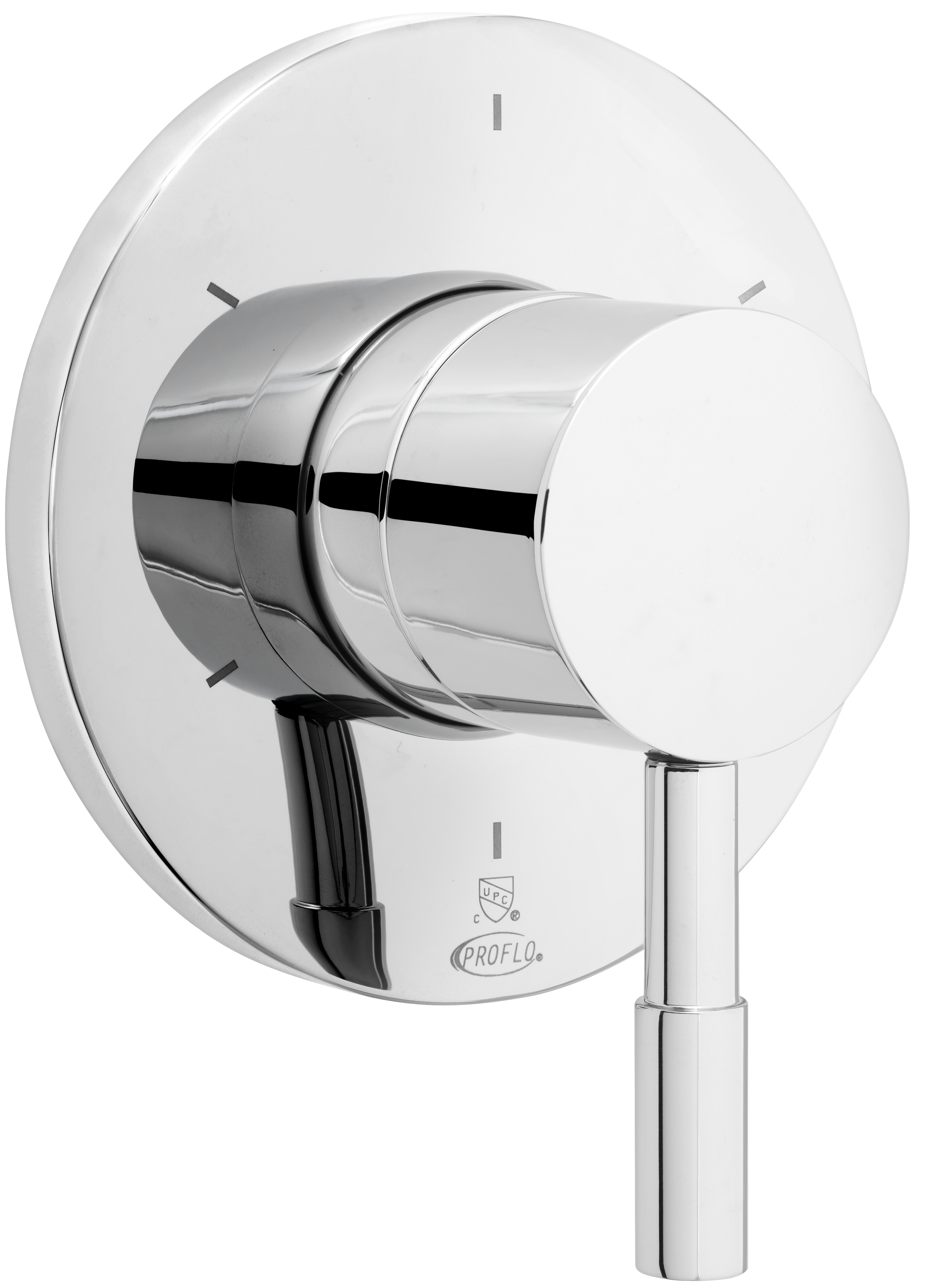 PROFLO PF88TVCP Orrs Single Handle Transfer Valve Trim Only, Polished Chrome