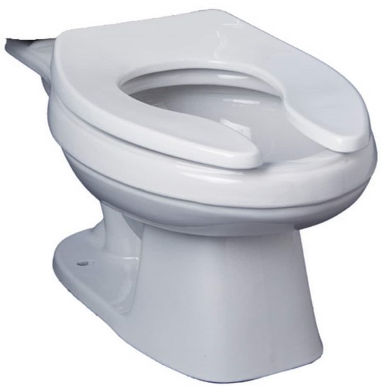 PROFLO PF1601PAWH Gilpin Series Elongated Toilet Bowl, White
