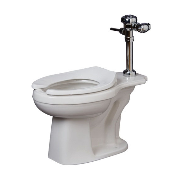 PROFLO PF1721WH Elongated Toilet Bowl, White