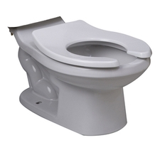 PROFLO PF1704BBHEWH 1700 Series Round Toilet Bowl, White