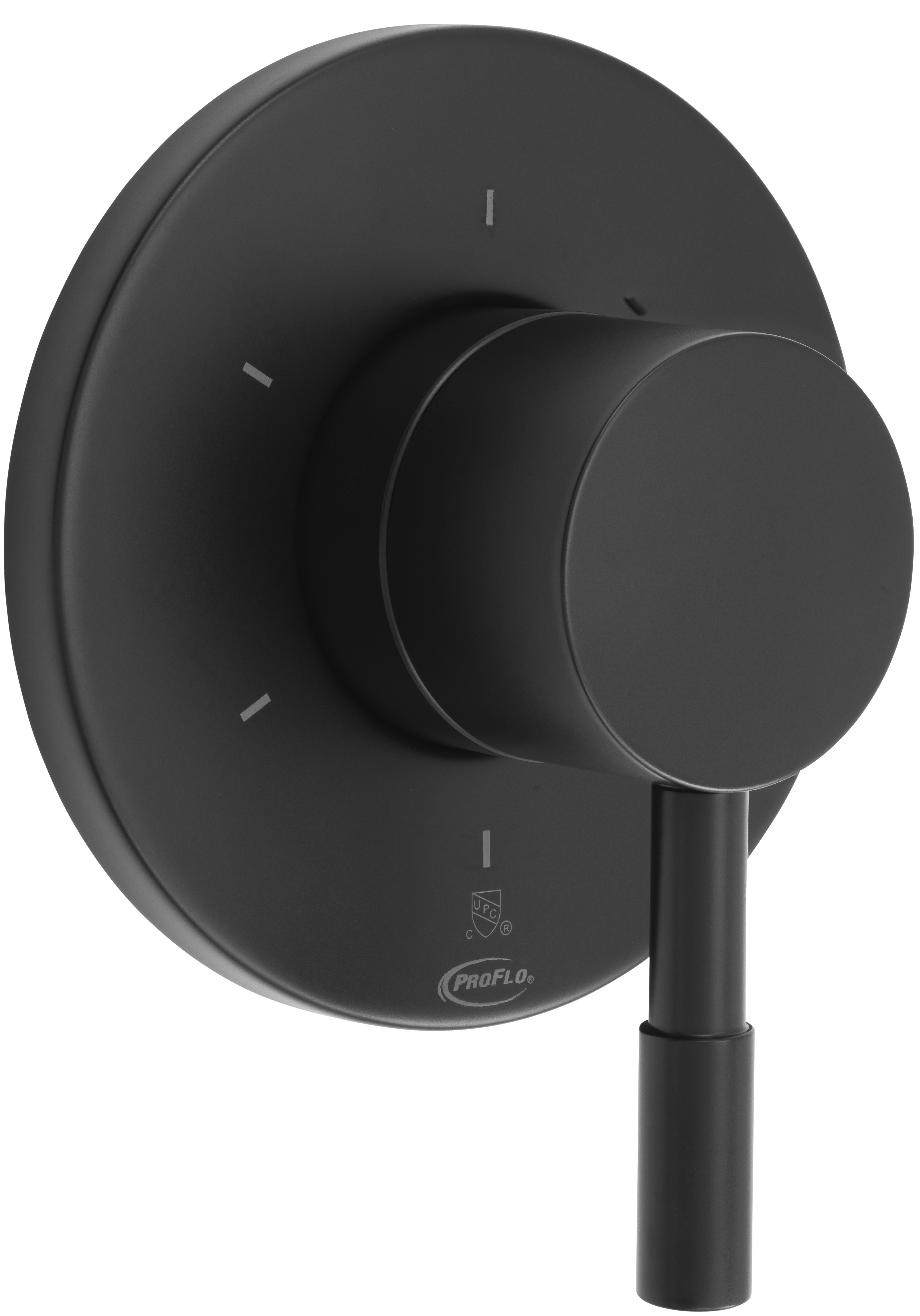 PROFLO PF88TVMB Orrs Single Handle Transfer Valve Trim Only, Matte Black
