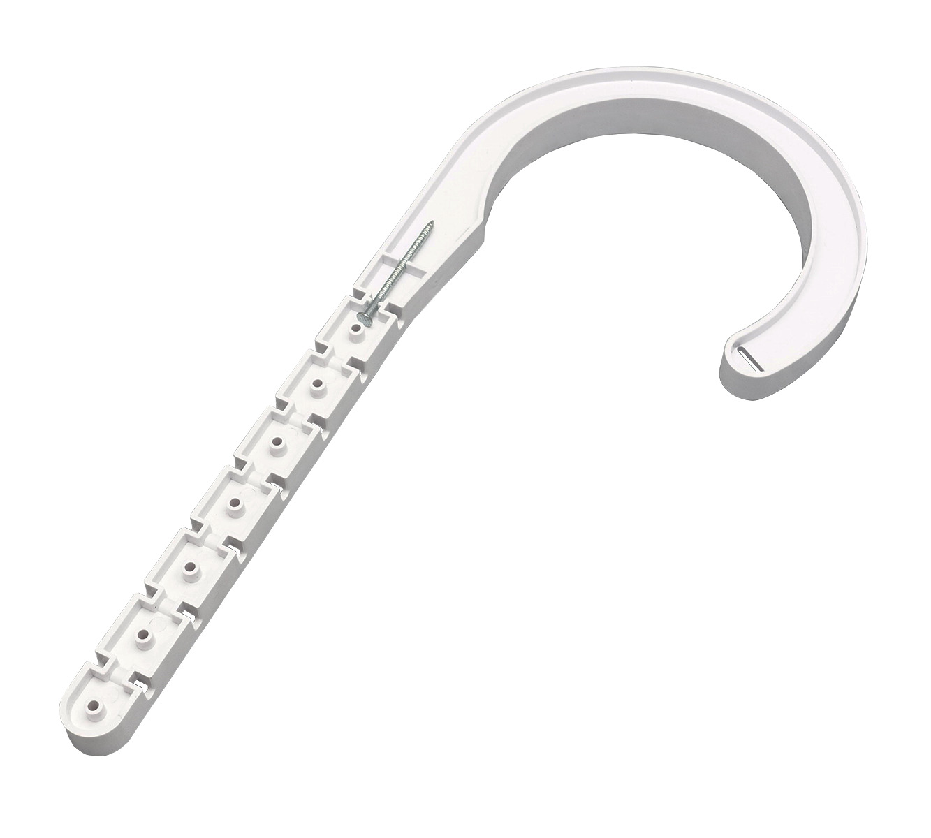 PROFLO PF33847 Series 3 in. x 7 in. DWV J Hook with Nail, White