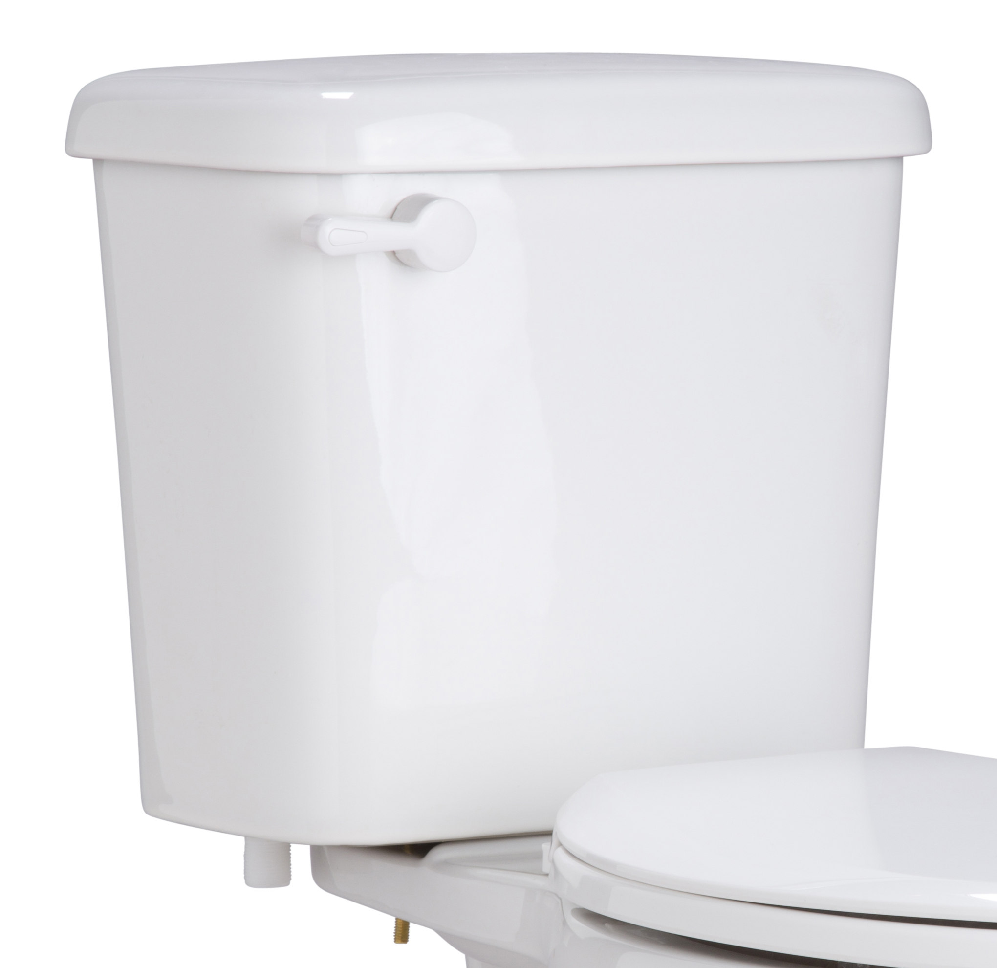 PROFLO PF9812WH Greenlee Series 0.8 gpf Front Left-Hand Toilet Tank, White