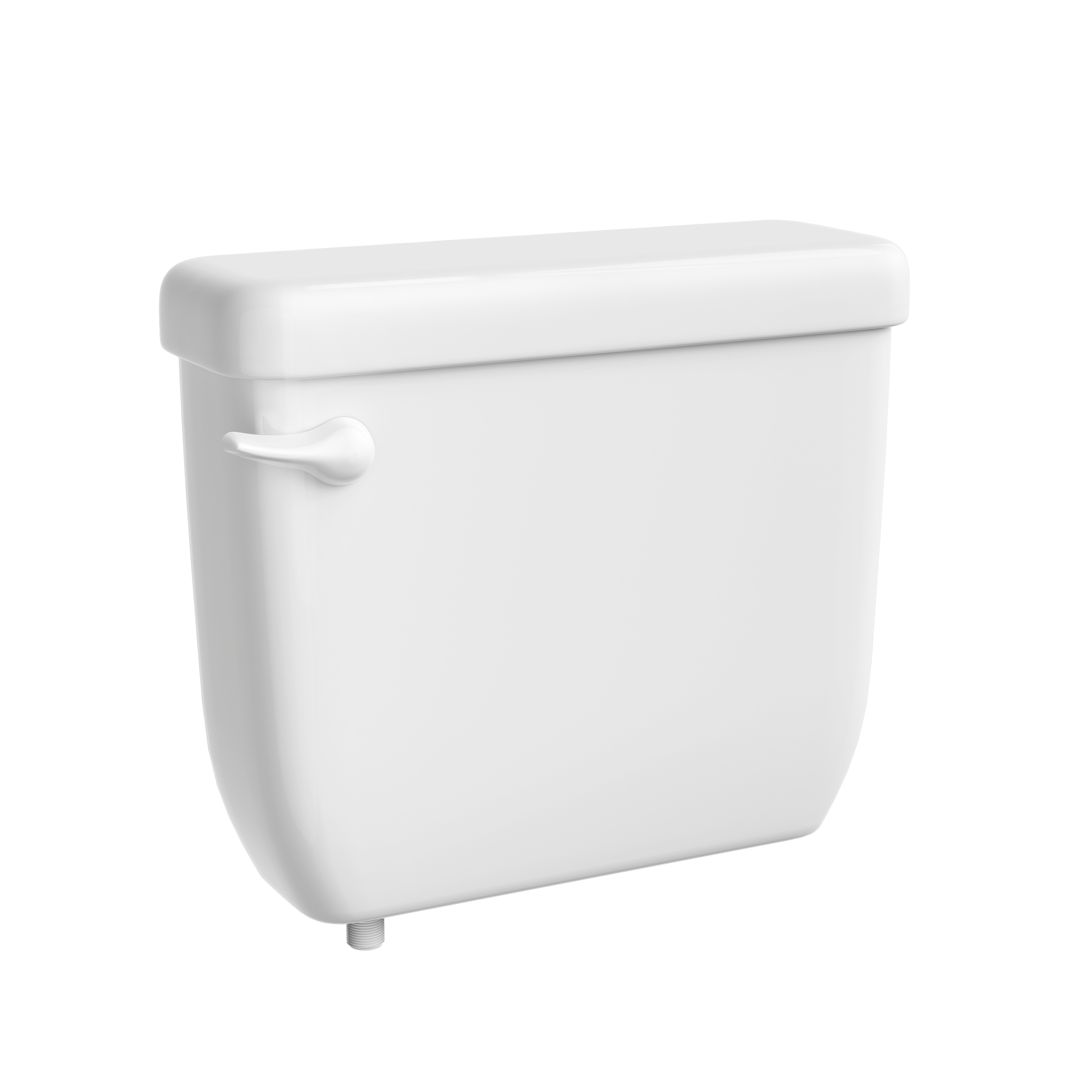 PROFLO PF5110WHM Jerritt Series PF5110WHM Toilet Tank with Left Hand Trip Lever, White
