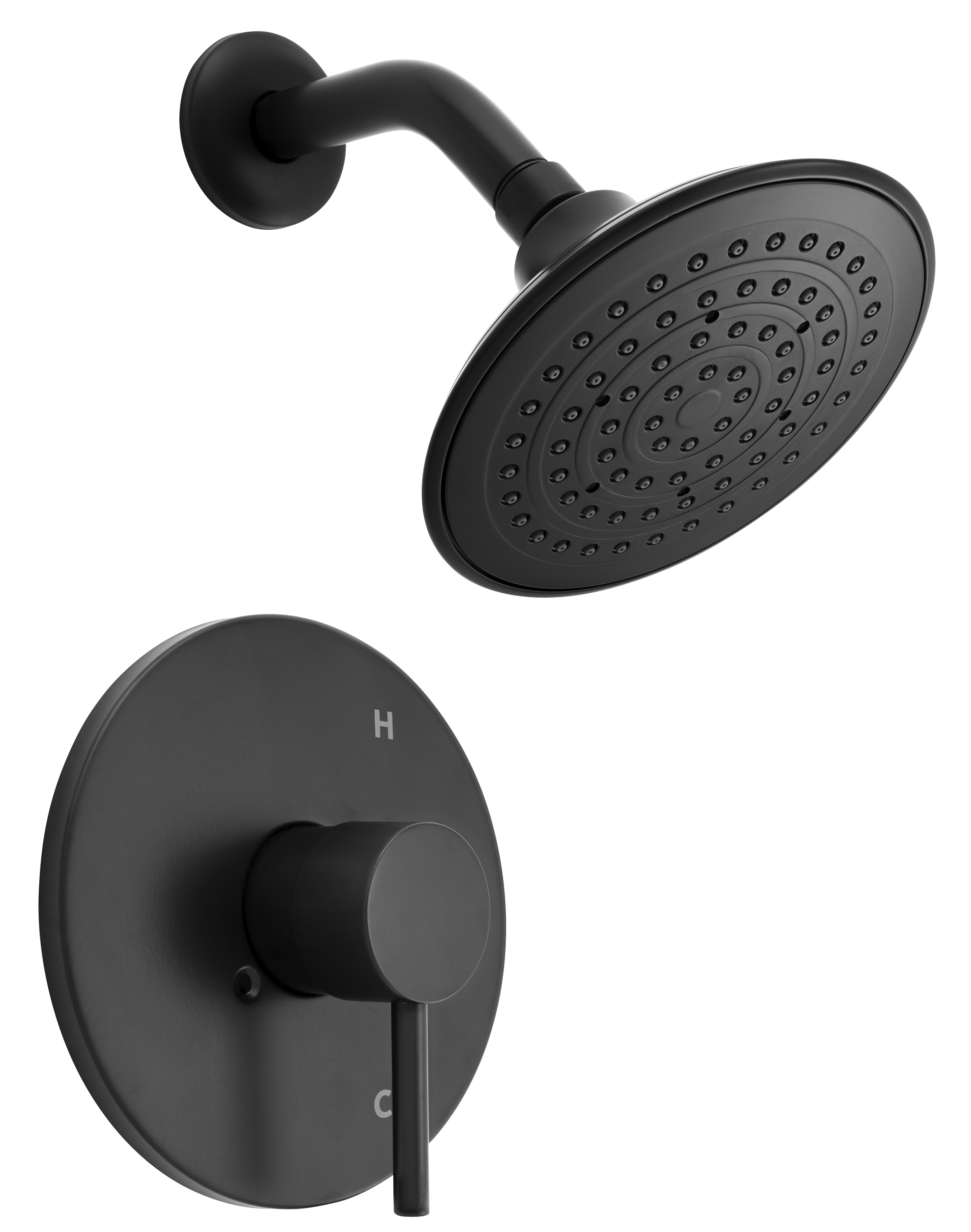 PROFLO PF8820GMB Orrs 1.75 gpm Single Handle Shower Faucet Trim Kit, Matte Black