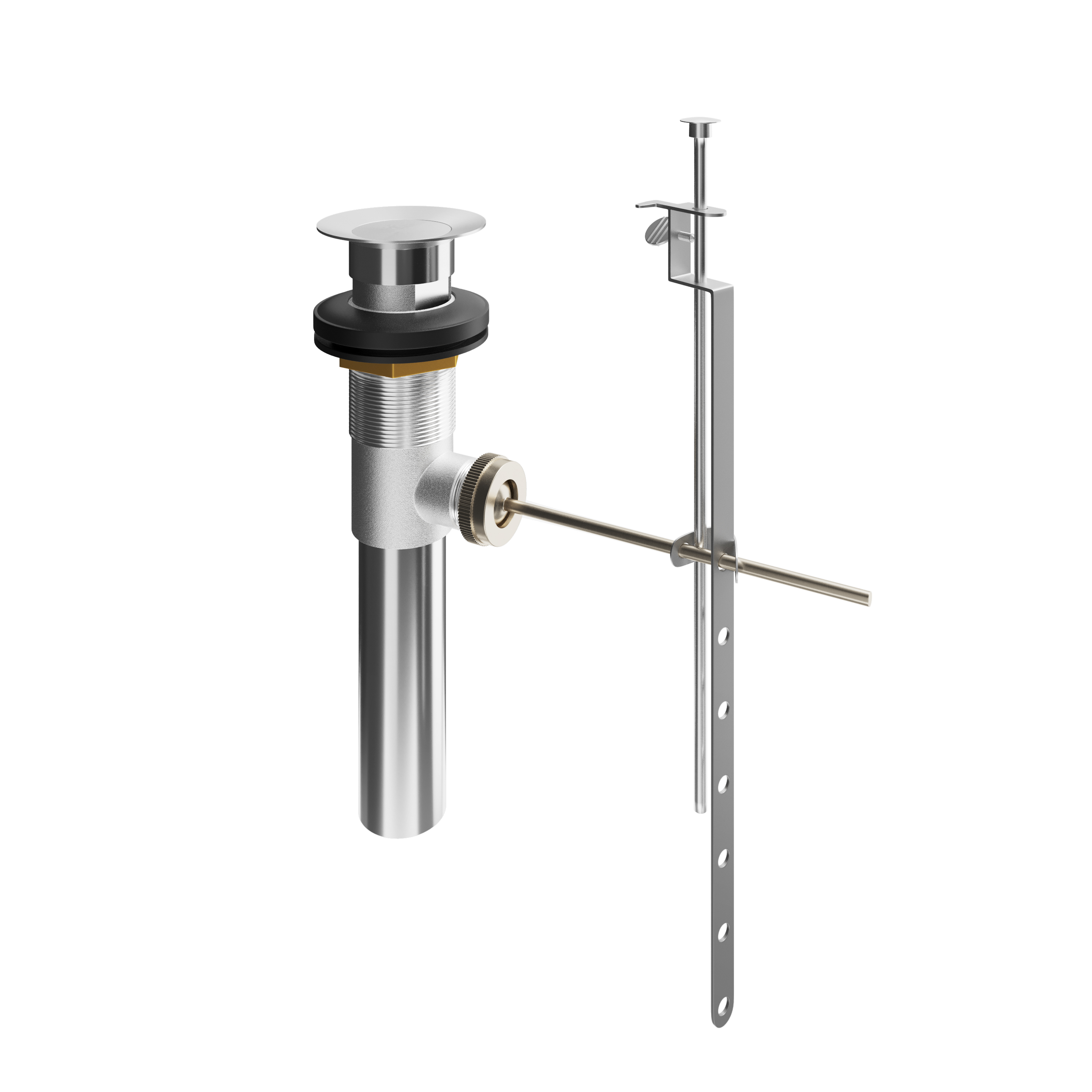 PROFLO PFBPUCPC Brass Pop Up Assembly, Polished Chrome