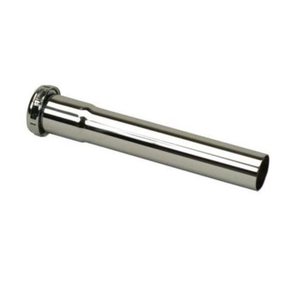 PROFLO PFETB603 600 Series 1-1/4 in. x 6 in. 20 ga Brass Extension Tube, Polished Chrome