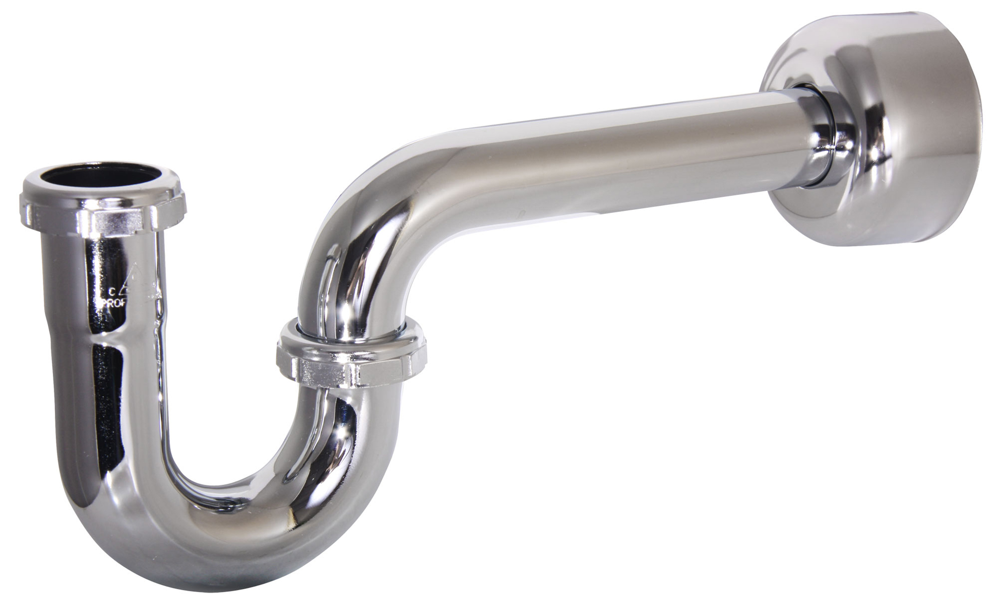 PROFLO PFPTB200 200 Series 1-1/4 in. 20 ga Slip Joint Brass/Zinc P-Trap, Chrome
