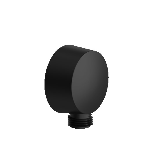 PROFLO PFSAWE02MB Wall Mount Supply Elbow, Matte Black