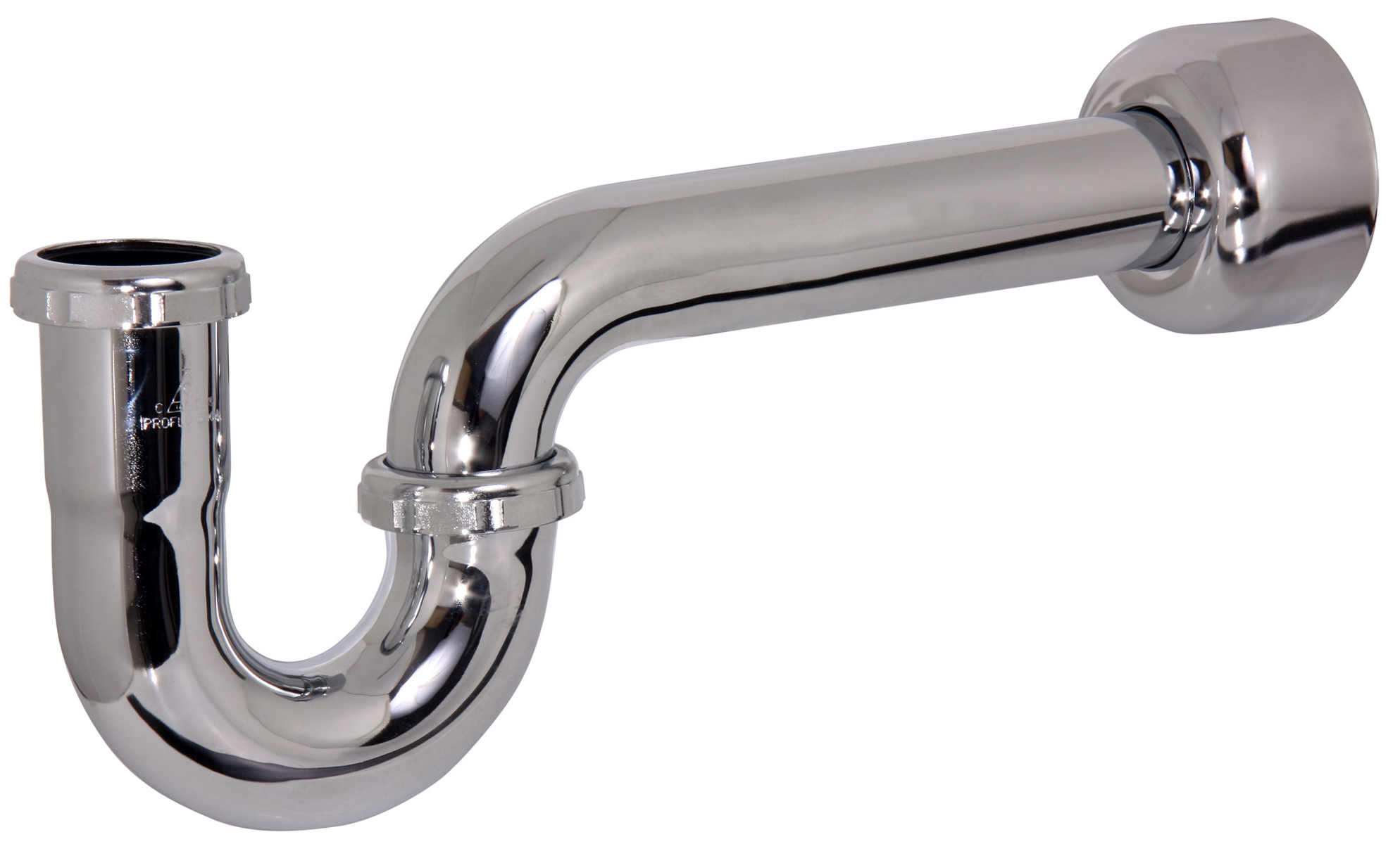 PROFLO PFPTB201 200 Series 1-1/2 in. 20 ga Slip Joint Brass/Zinc P-Trap, Chrome