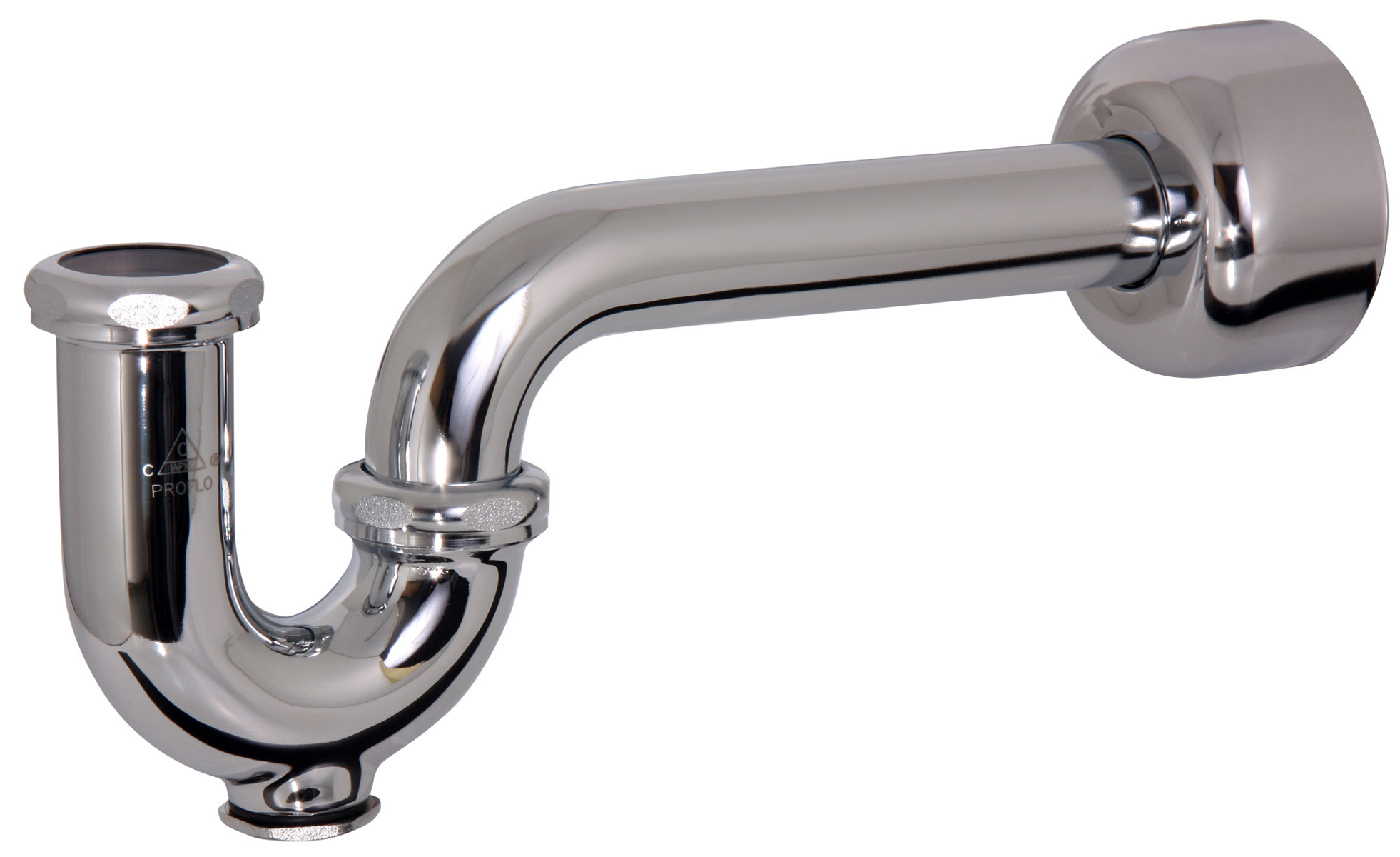 PROFLO PFPTB400 400 Series 1-1/4 in. 17 ga Slip Joint Brass/Zinc P-Trap, Chrome