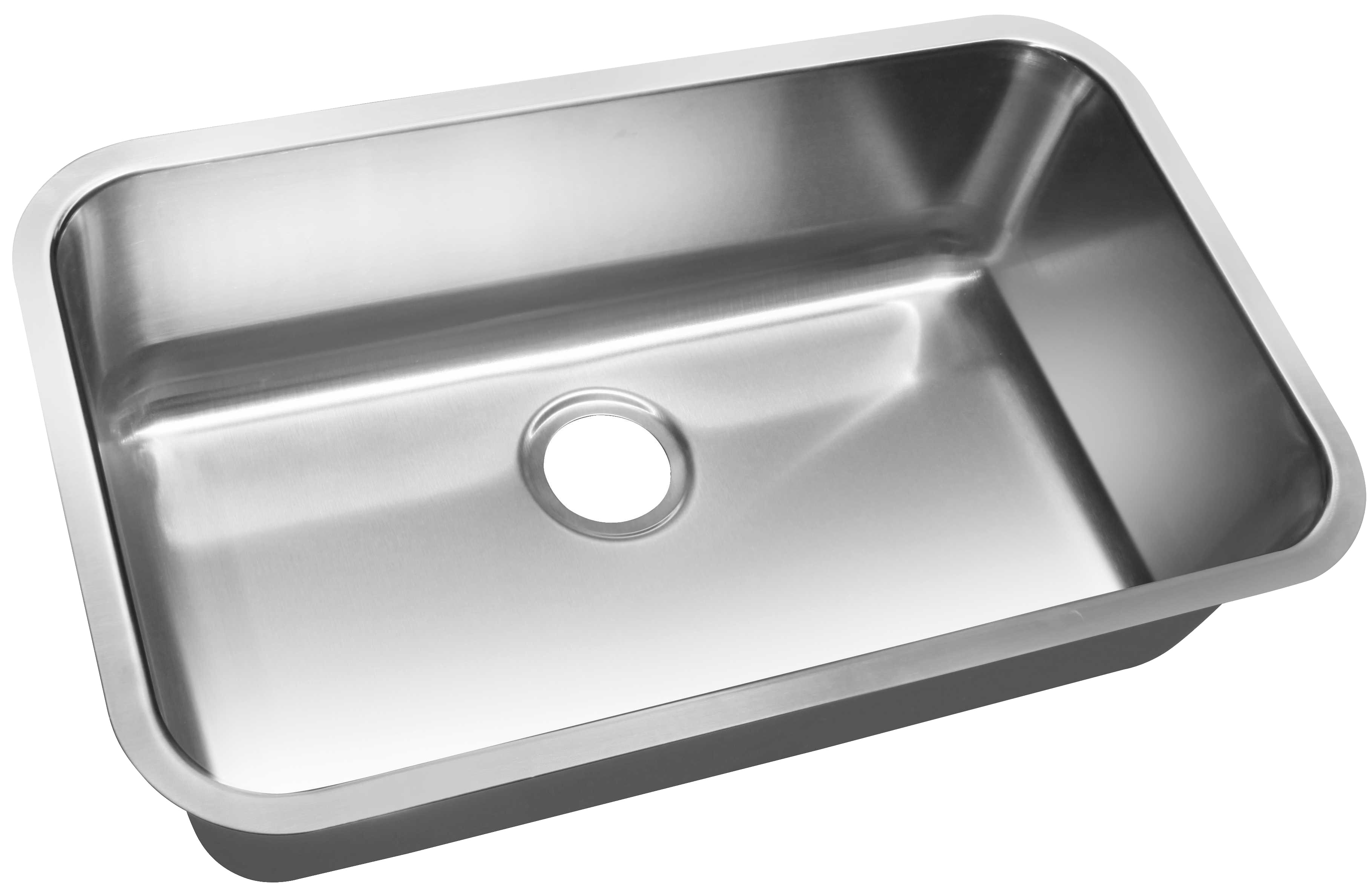 PROFLO PFUC308A Plomosa PFUC308A 30 in. x 18 in. Undermount Stainless Steel Kitchen Sink, Brushed Satin