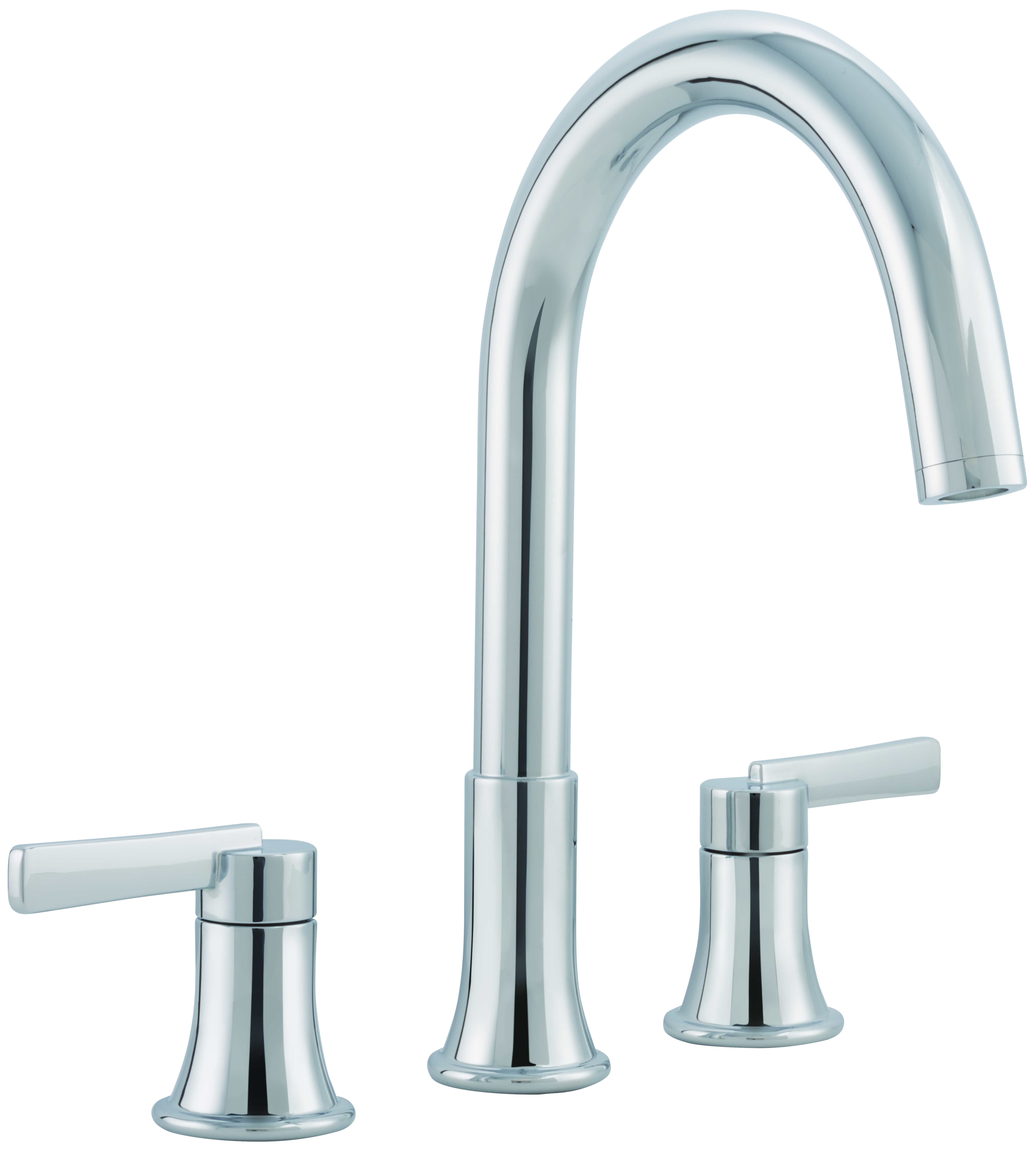 PROFLO PF88702CP Orrs Two Handle Lever Roman Tub Faucet, Polished Chrome