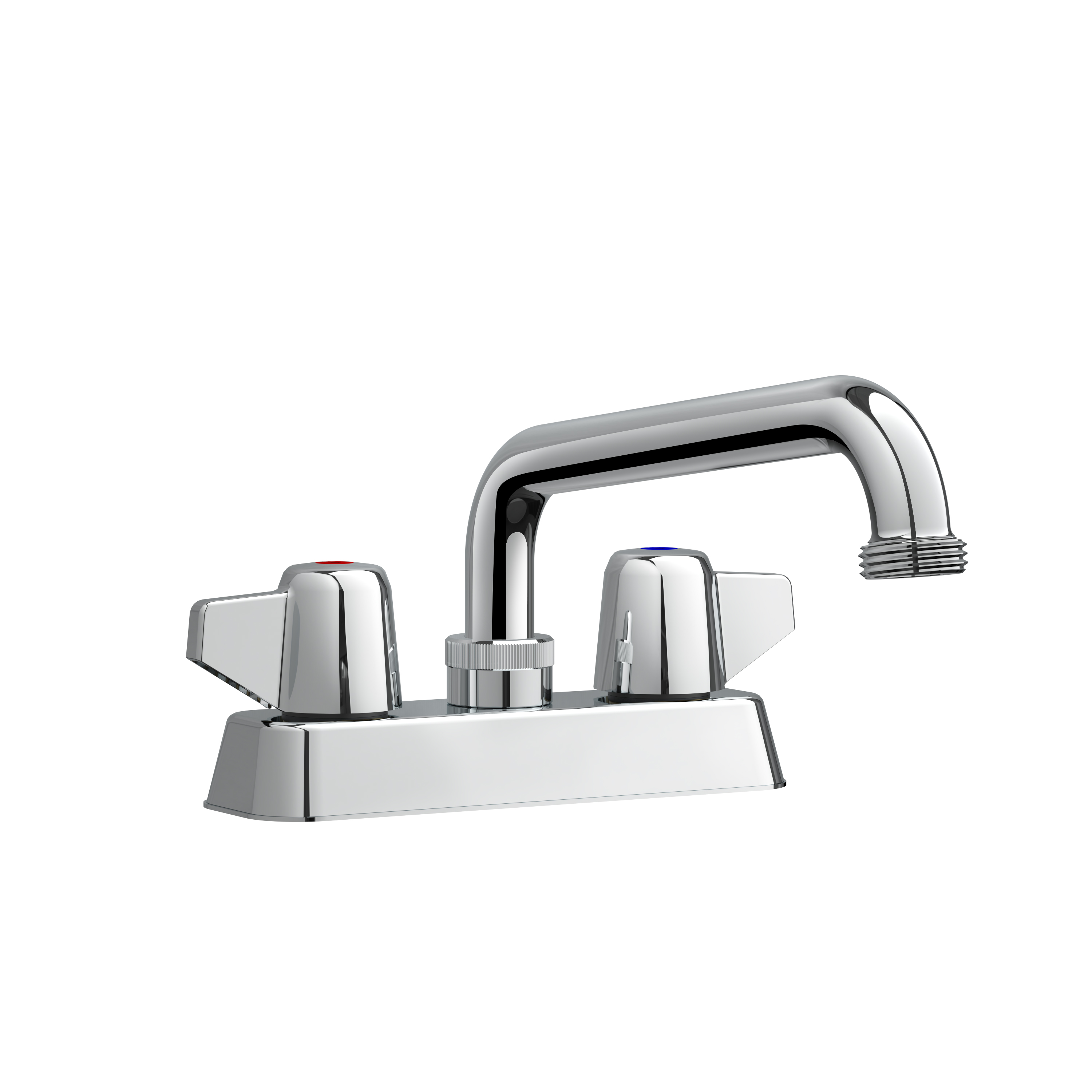 PROFLO PFWSC1127CP Lead Free Two Handle Lever Laundry Faucet, Polished Chrome