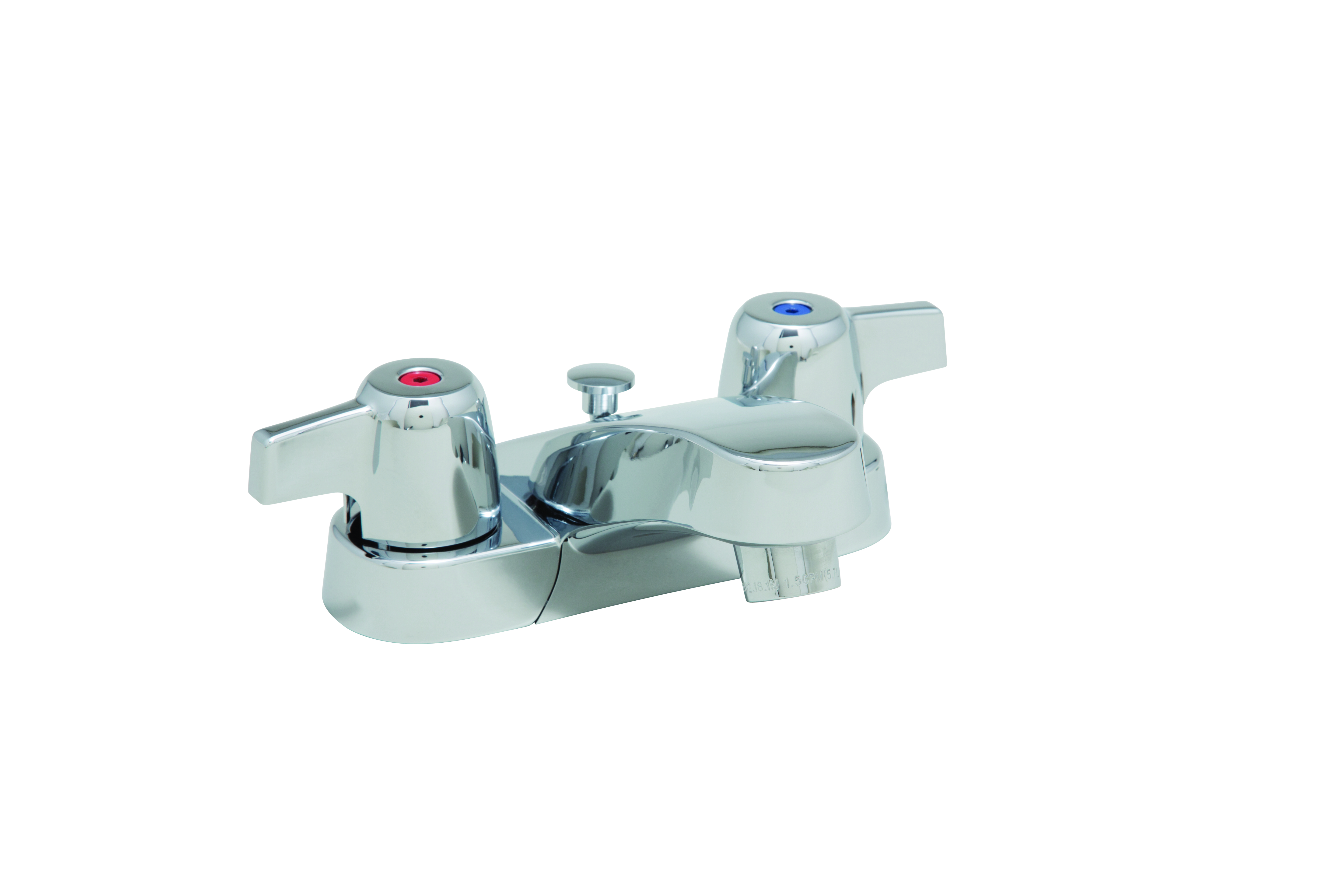 PROFLO PFWSC1147CP Lead Free Two Handle Lever Widespread Bathroom Sink Faucet, Polished Chrome