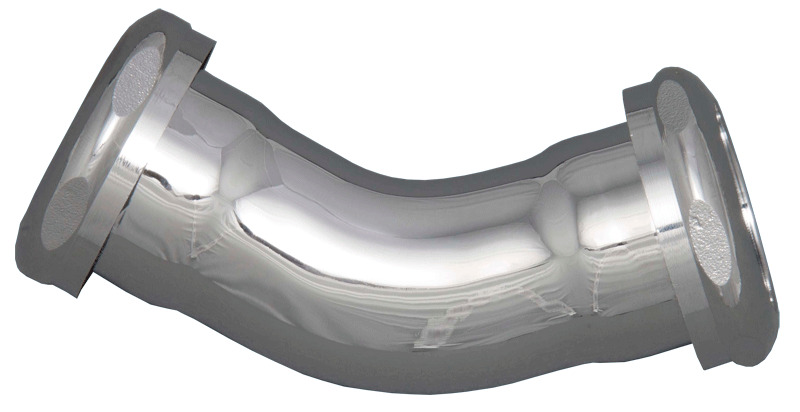 PROFLO PFTRC100 100 Series 1-1/4 in. x 3 in. Brass Offset Drain Tailpiece Polished Chrome