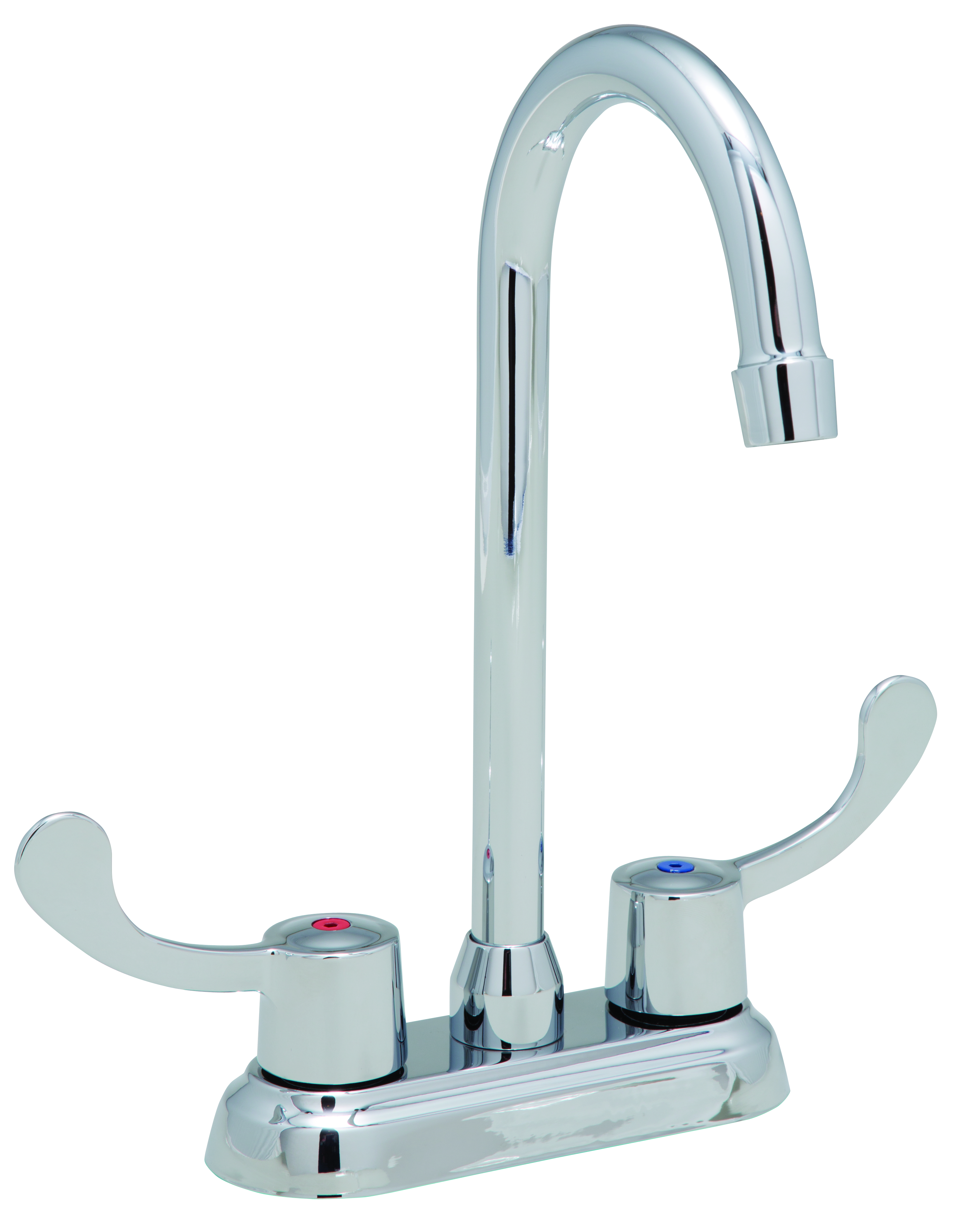 PROFLO PFWSC1397CP Two Handle Bar Faucet, 1.2 gpm, Polished Chrome