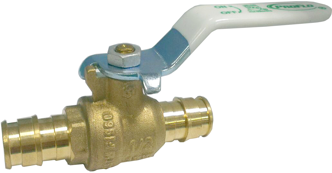 PROFLO PFX472D PFX472 Series Low Lead Compliant 1/2 in. PEX Brass Cold Expansion Ball Valve