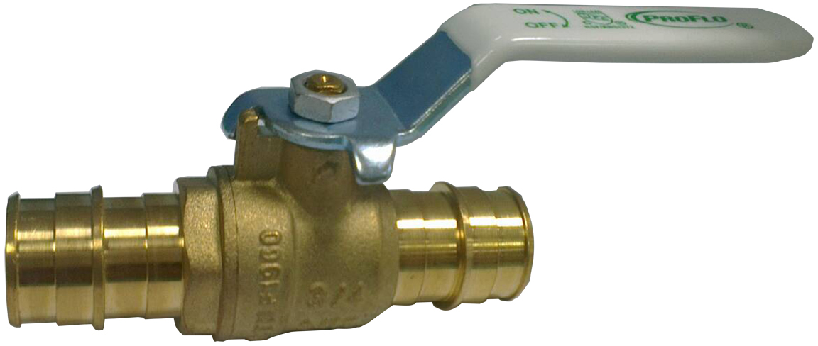 PROFLO PFX472F PFX472 Series Low Lead Compliant 3/4 in. PEX Brass Cold Expansion Ball Valve