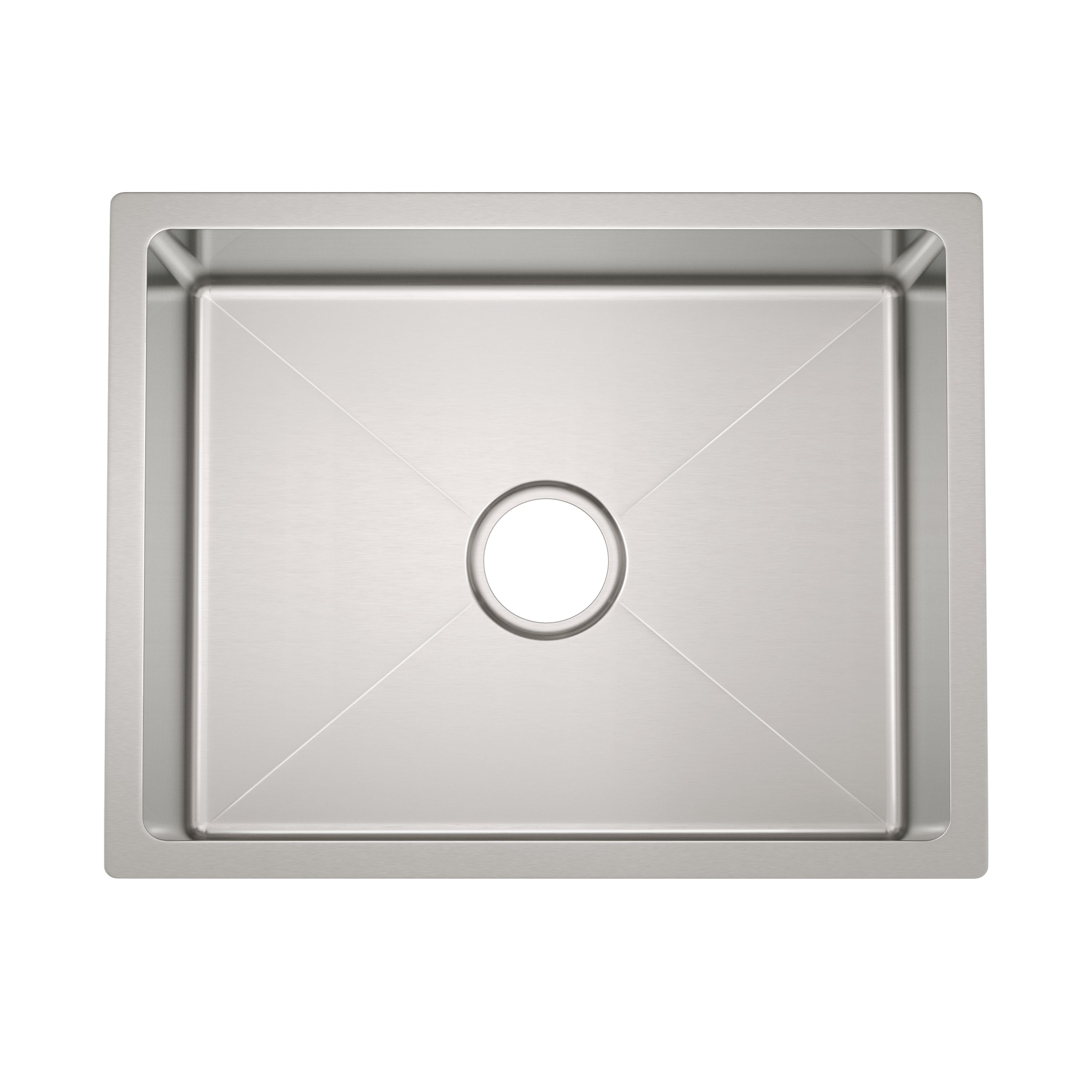PROFLO PFUC311TA 500s Series 23-1/8 in. x 18 in. 16 ga Single Bowl Undermount Stainless Steel Kitchen Sink