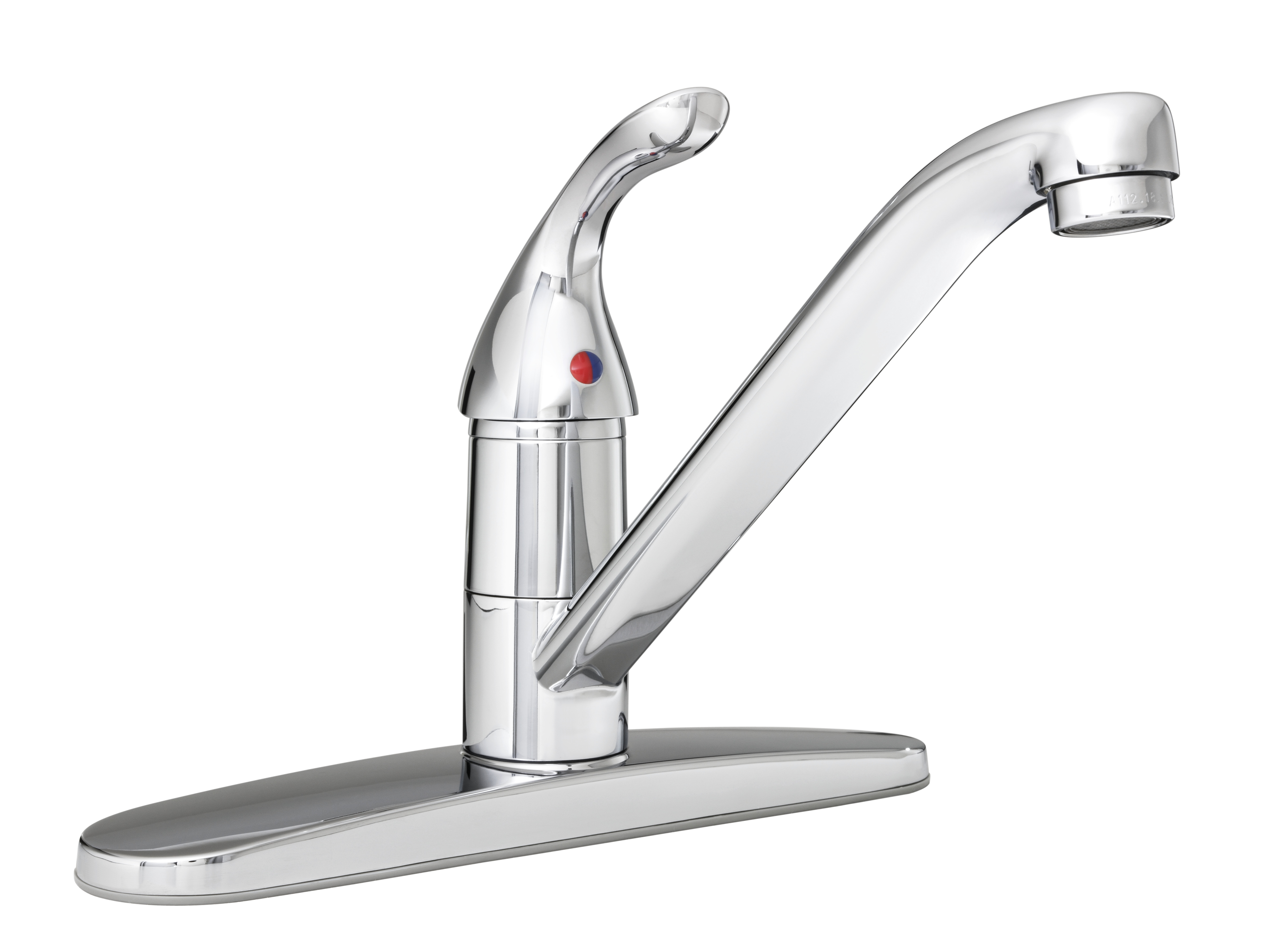 PROFLO PFXC3107CP Lead Free Single Handle Lever Kitchen Sink Faucet, Polished Chrome