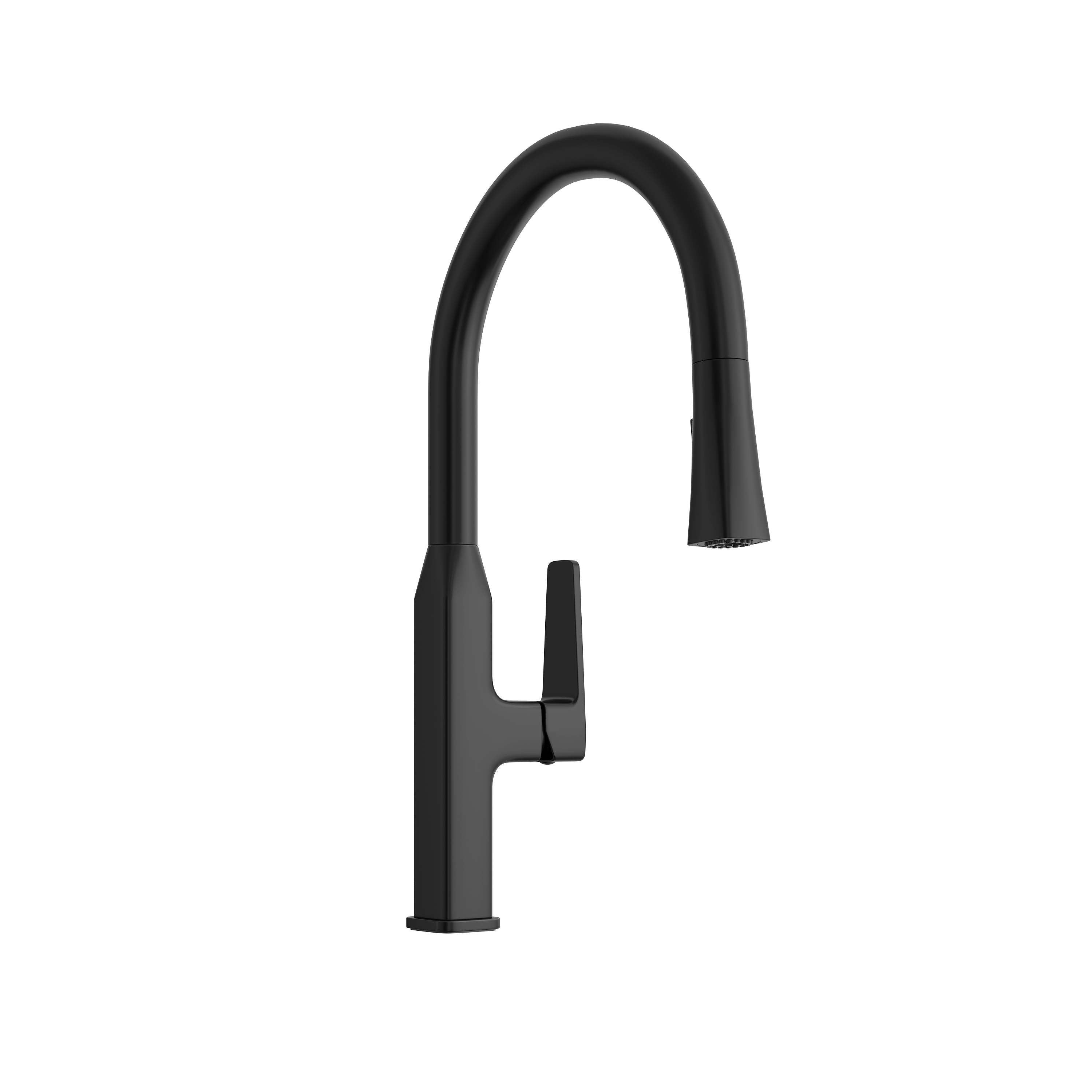 PROFLO PFXC5552MB Scovin Lead Free Single Handle Lever Kitchen Sink Faucet, Matte Black
