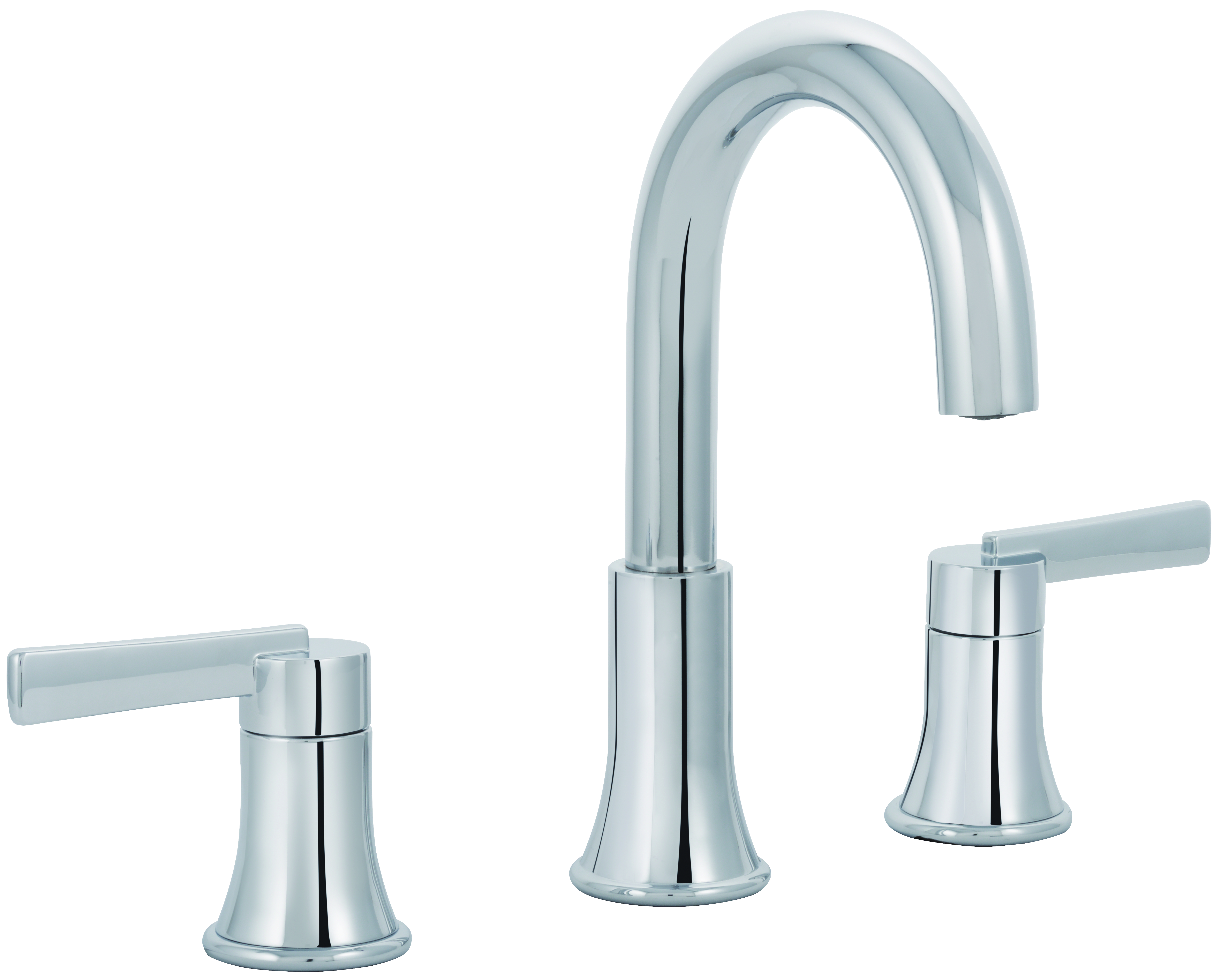 PROFLO PFWSC8867CP Lead Free Two Handle Lever Widespread Bathroom Sink Faucet, Polished Chrome