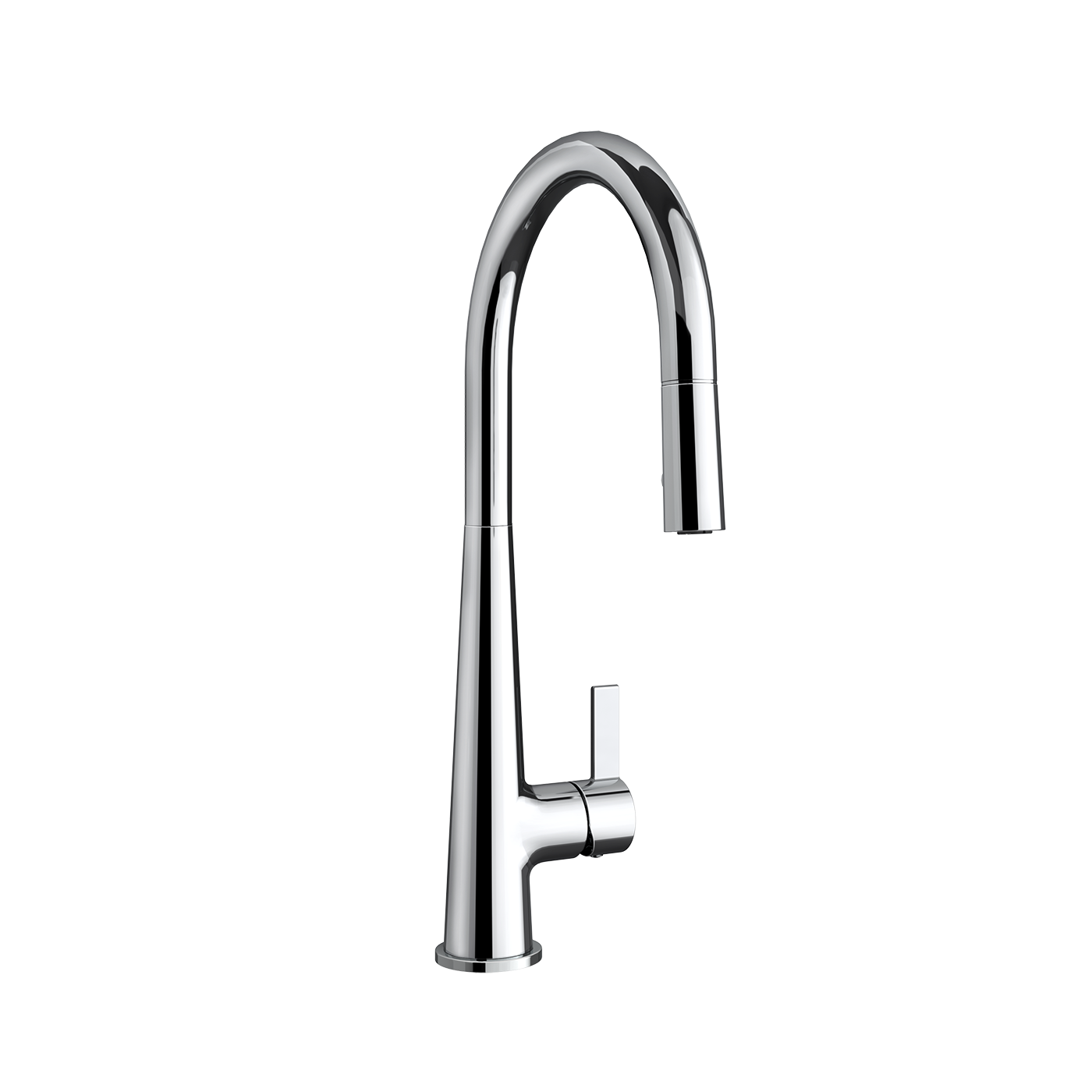 PROFLO PFXC4512CP Cowan Lead Free Single Handle Lever Kitchen Sink Faucet, Polished Chrome