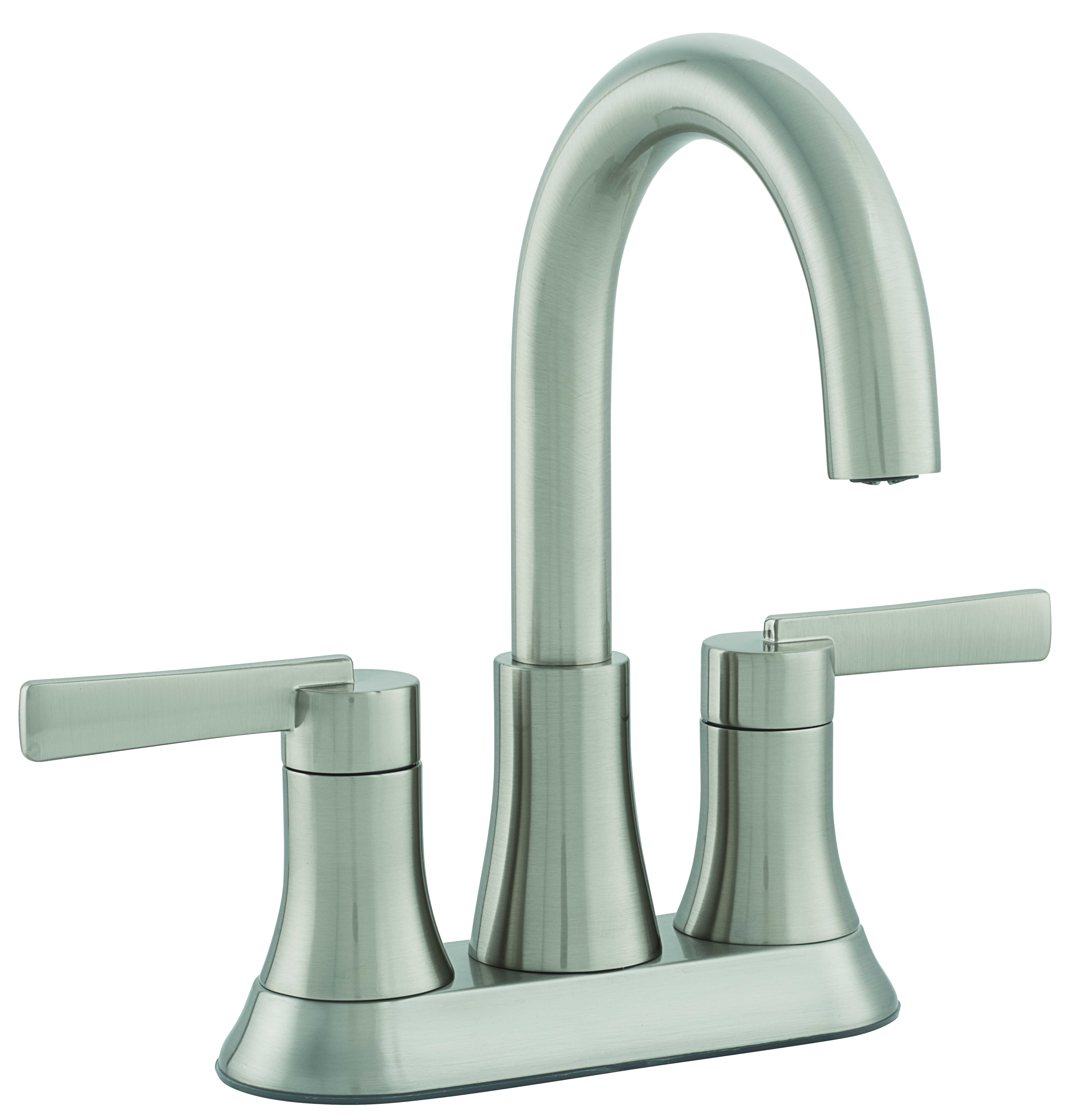PROFLO PFWSC8847ZBN Lead Free Two Handle Lever Widespread Bathroom Sink Faucet, Brushed Nickel
