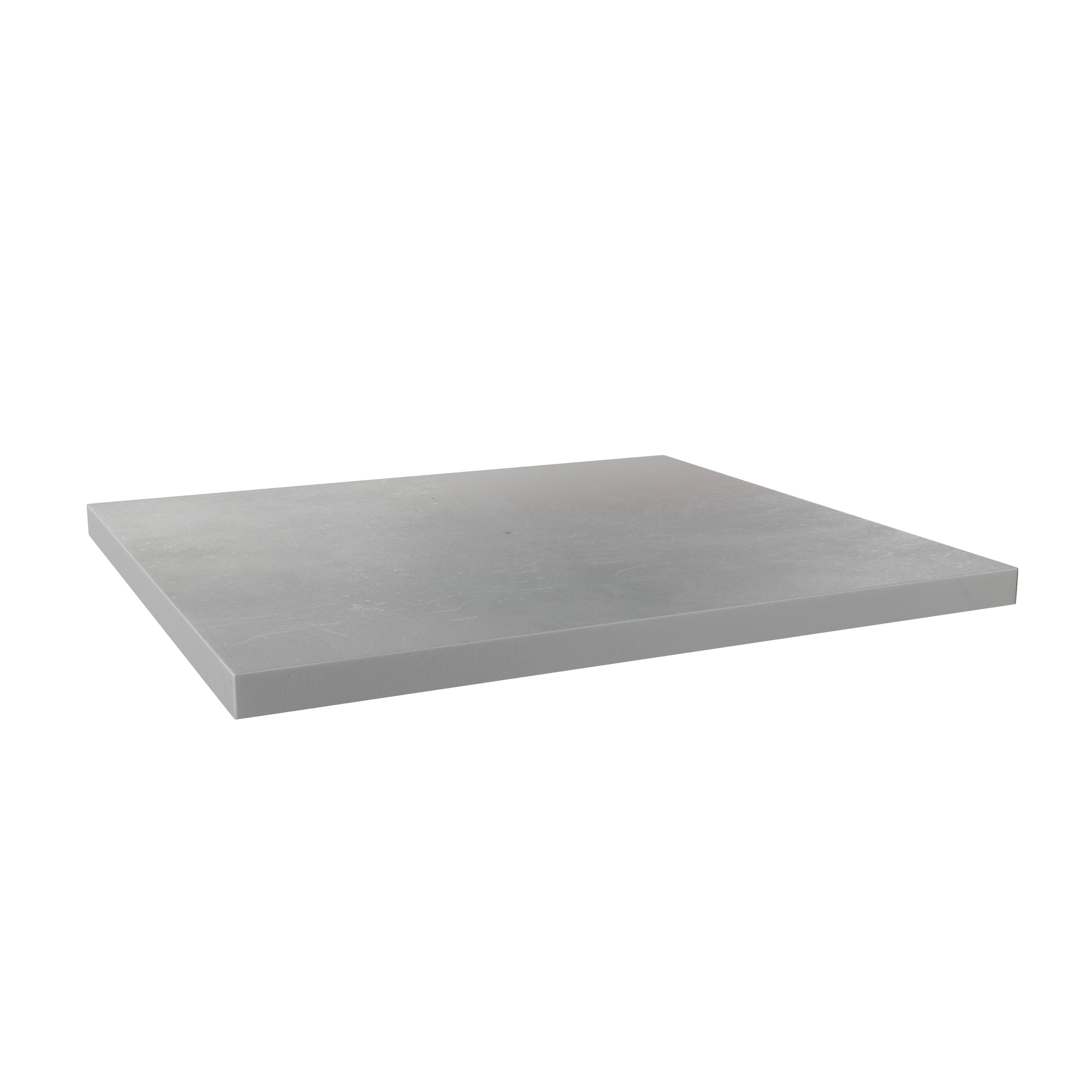 ProSelect PSCPE38422 38 in. x 42 in. x 2 in. Plastic Equipment Pad, Grey