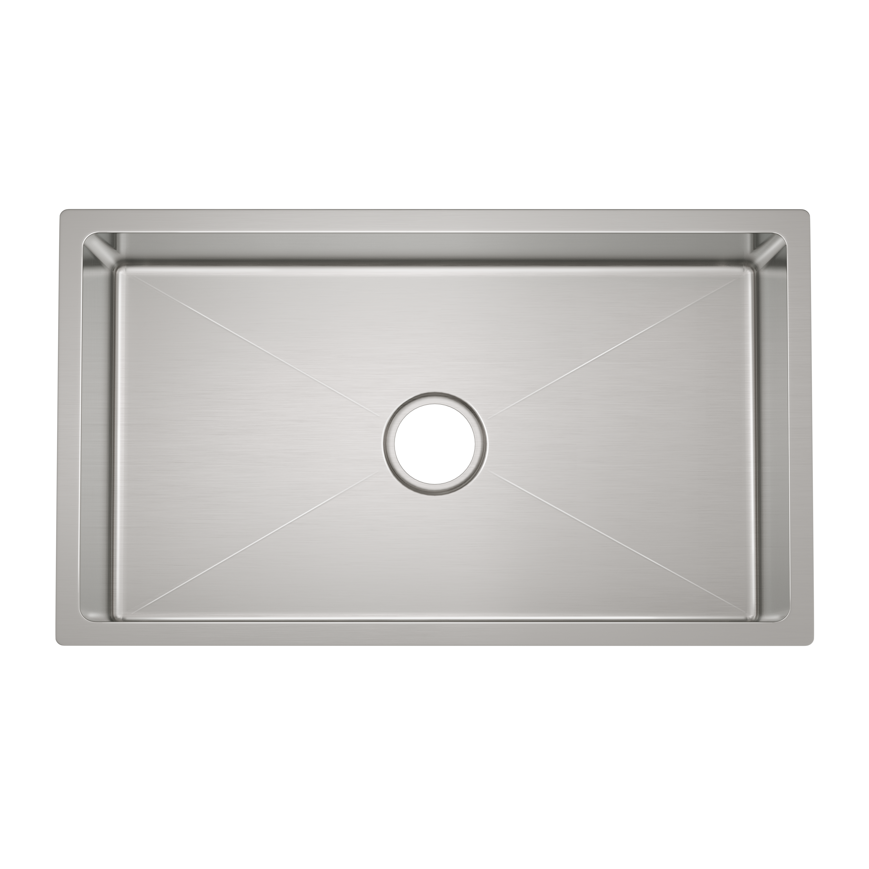 PROFLO PFUC318TA Plamosa 31 in. x 18 in. 16 ga Single Bowl Undermount Stainless Steel Kitchen Sink