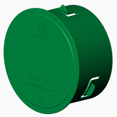 END CAP INT 100mm(4'')