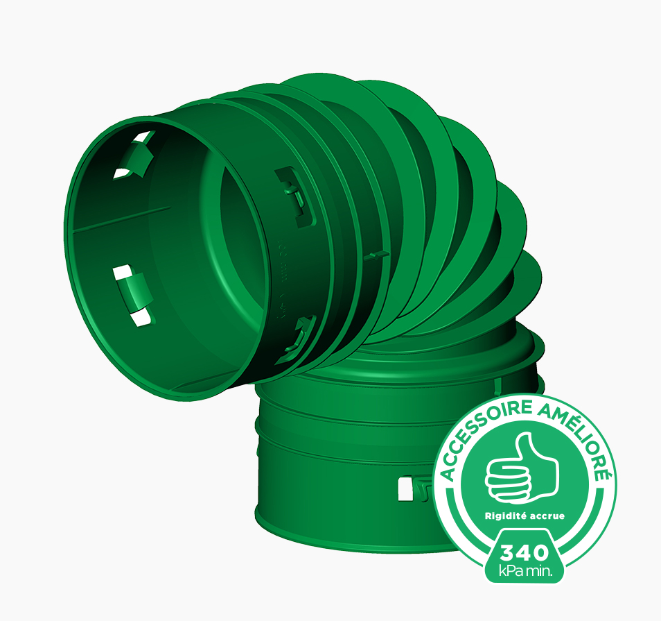 ELBOW DR 90DEG 100mm(4'')