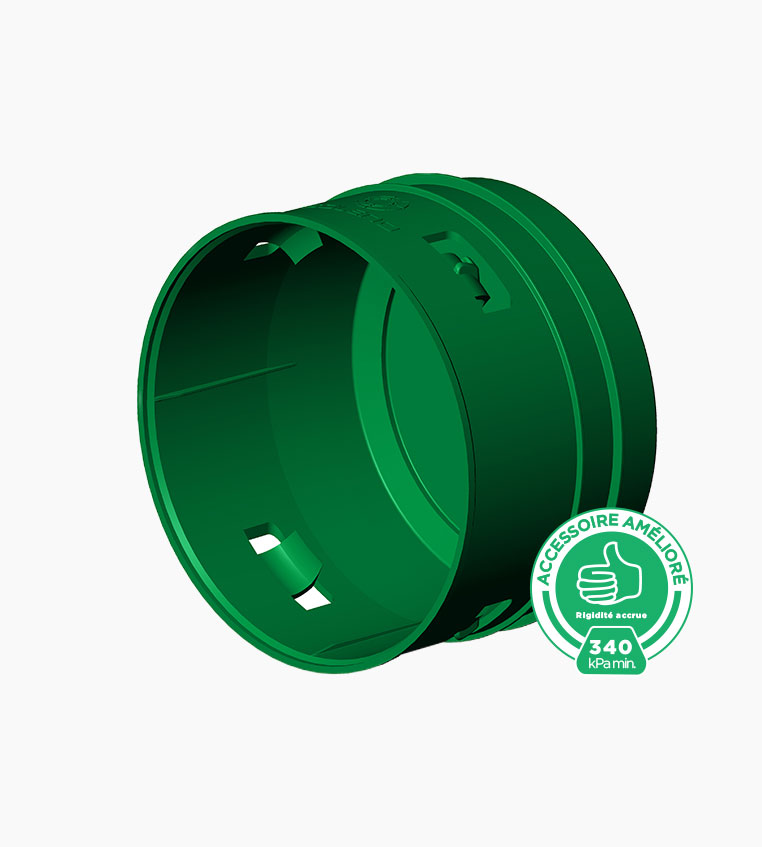 END CAP EXT 150mm(6'') SNAP