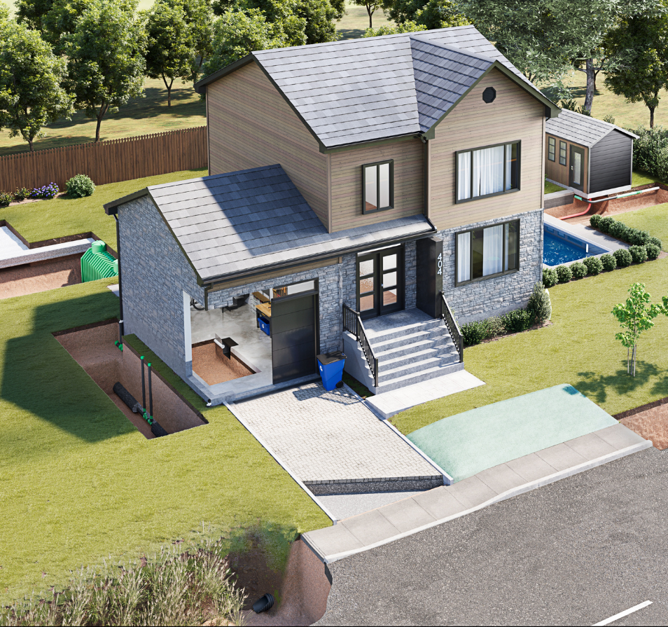 Why choose HDPE pipes for foundation drainage? (FR)